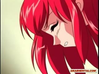 Redhead hentai lover kejiret and poked all hole by tentacles c