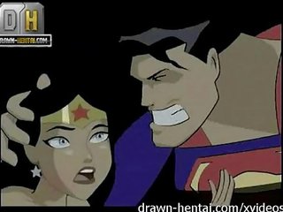 Justice league sexo - superman para maravilha mulher