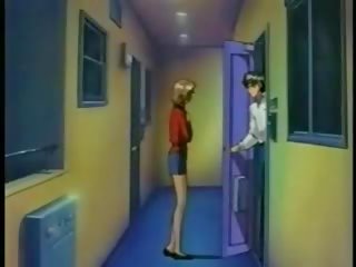 Bondaged animen prostituterad hora