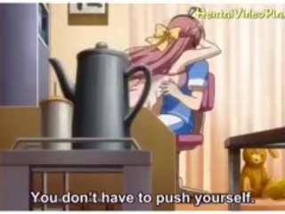 Drzé anime holky v sauna